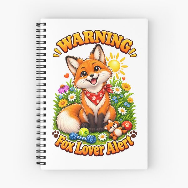 Item preview, Fox Lover Alert designed and sold by MarkColeImaging.