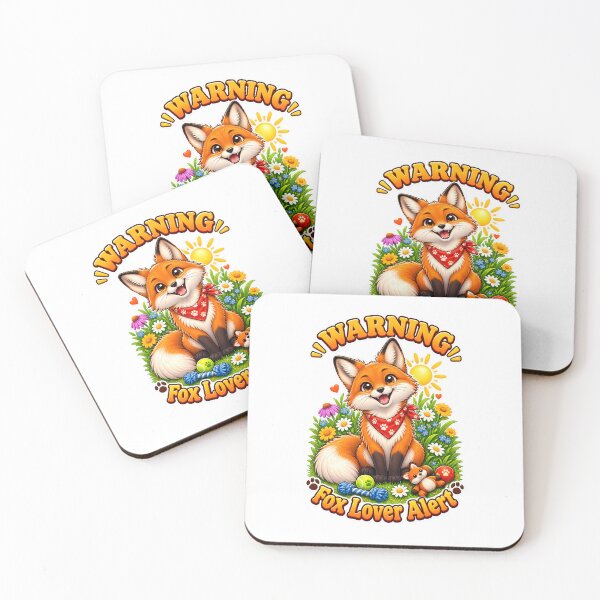 Item preview, Fox Lover Alert designed and sold by MarkColeImaging.