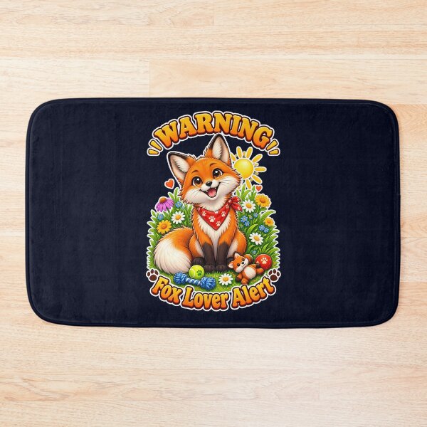 Item preview, Fox Lover Alert designed and sold by MarkColeImaging.