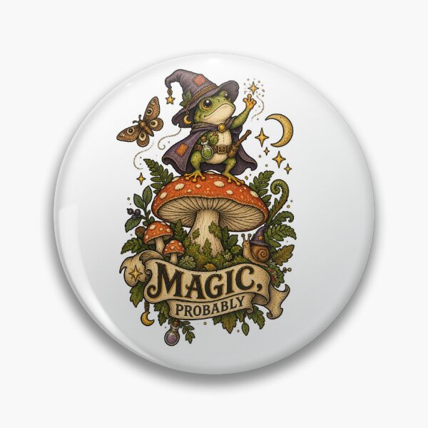 Item preview, Magic Probably Frog Wizard designed and sold by Trendy-Artistry.