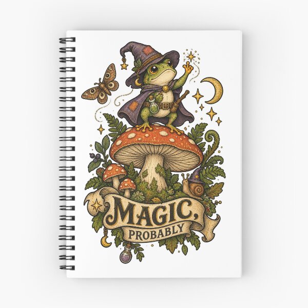 Item preview, Magic Probably Frog Wizard designed and sold by Trendy-Artistry.