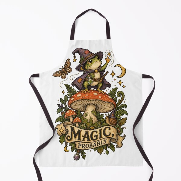 Item preview, Magic Probably Frog Wizard designed and sold by Trendy-Artistry.