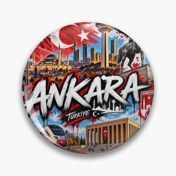 Item preview, Ankara Türkiye Street Art – Urban Turkish City Graffiti Design designed and sold by URBIVO.
