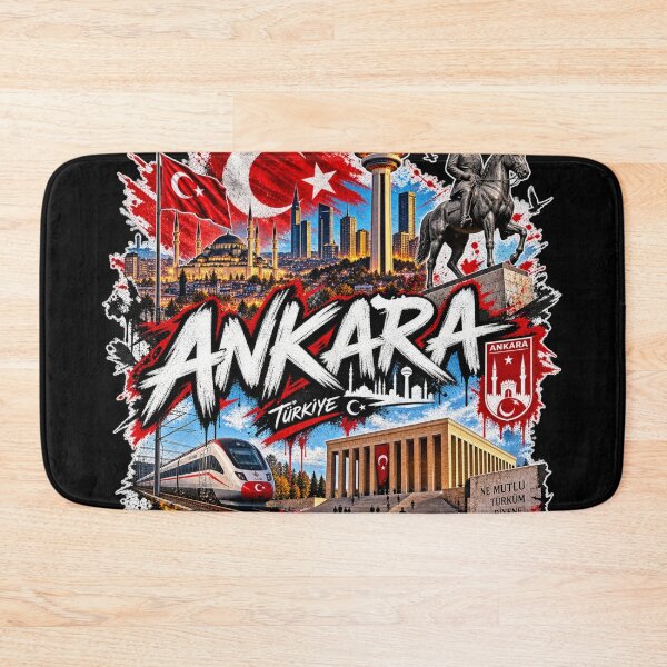 Item preview, Ankara Türkiye Street Art – Urban Turkish City Graffiti Design designed and sold by URBIVO.