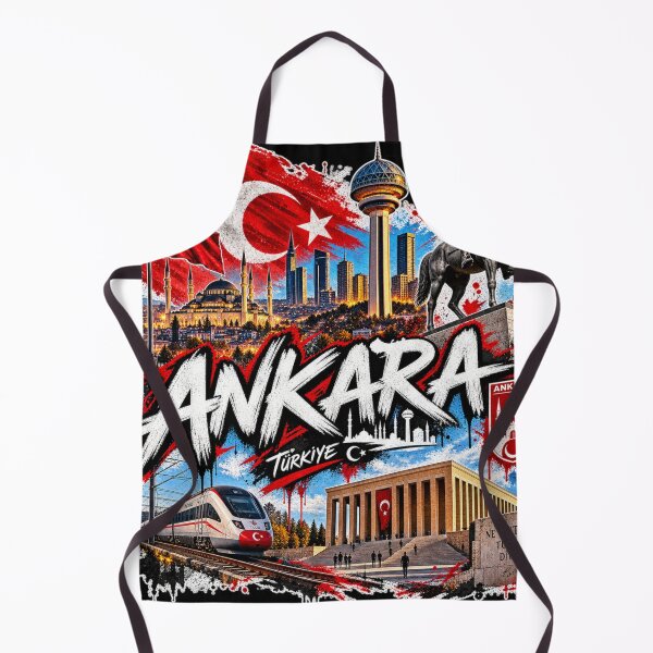 Item preview, Ankara Türkiye Street Art – Diseño de graffiti urbano de la ciudad turca designed and sold by URBIVO.