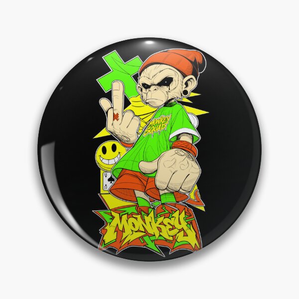 Item preview, Bad​ Monkey​ designed and sold by DigitalArtTK.