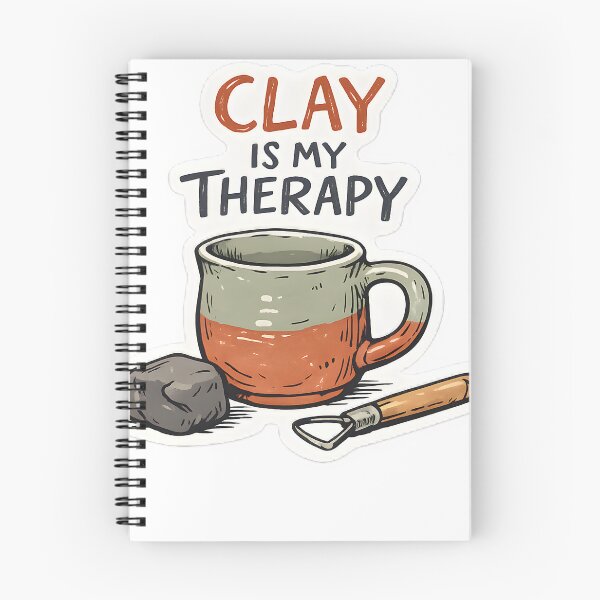 Item preview, Clay Is My Therapy Pottery Lover Ceramic Design designed and sold by Naviora.