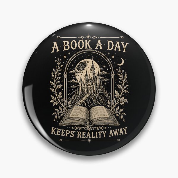Item preview, A Book A Day Keeps Reality Away designed and sold by milomatchart.
