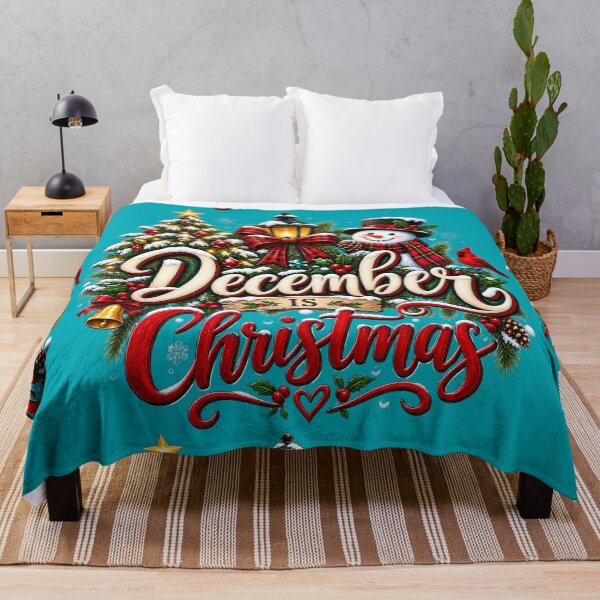 Item preview, December Is Christmas – Classic Holiday Joy designed and sold by FindYouByZ.