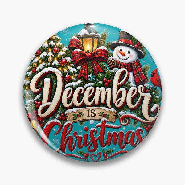 Item preview, December Is Christmas – Classic Holiday Joy designed and sold by FindYouByZ.