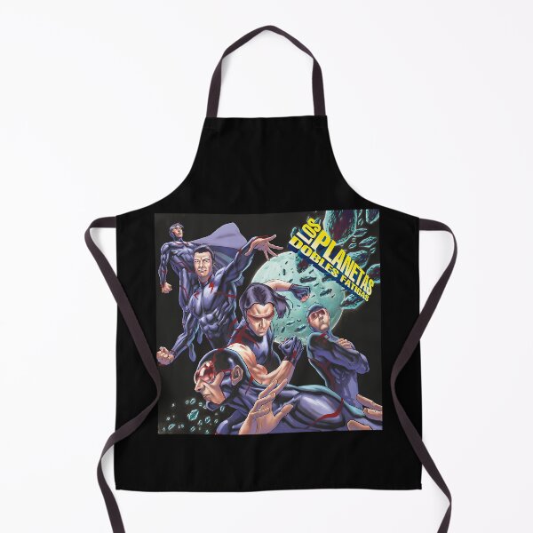 Item preview, Futuristic Superheroes Flying Near Moon Outer Space designed and sold by m2Graphic.