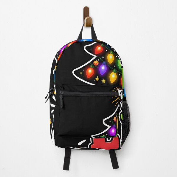 Item preview, Let's Get Lit Colorful Christmas Lights Tree designed and sold by OliviaHayesArt.