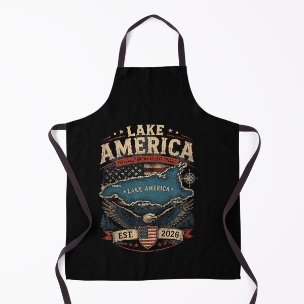 Item preview, Lake America USA Previously Ontario Canada Patriotic designed and sold by LouisaOReilly.