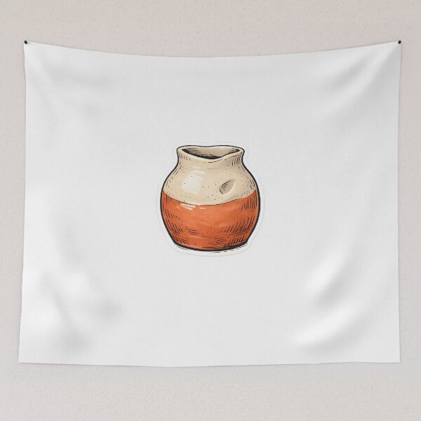 Item preview, Little Handmade Ceramic Vase Minimal Pottery Art designed and sold by Naviora.