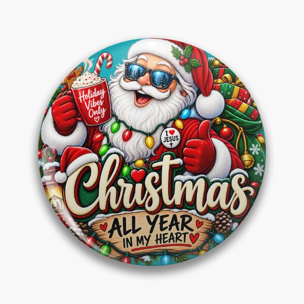 Item preview, Christmas All Year – Holiday Vibes in My Heart designed and sold by FindYouByZ.
