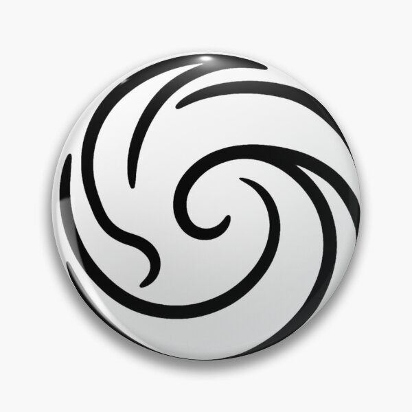 Item preview, Air Element Philosophy Badge - Breathe Balance Meditation Design designed and sold by Clear Vibe.