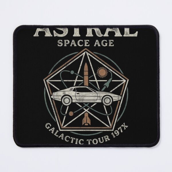 Item preview, Astral Space Age Retro Rocket Emblem designed and sold by karudondesigns.