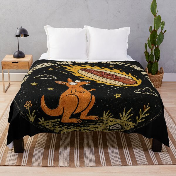 Item preview, No Worries Shell Be Right I Got A Plan Panic Kangaroo Sausage Sizzle Meme designed and sold by Yellowriversss.