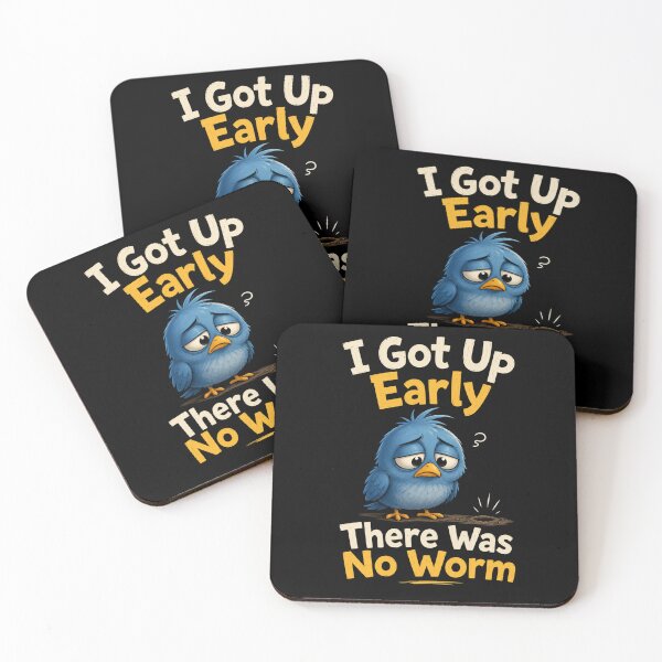 Item preview, I Got Up Early There Was No Worm designed and sold by TheEndDesign.