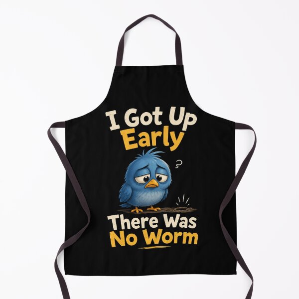 Item preview, I Got Up Early There Was No Worm designed and sold by TheEndDesign.