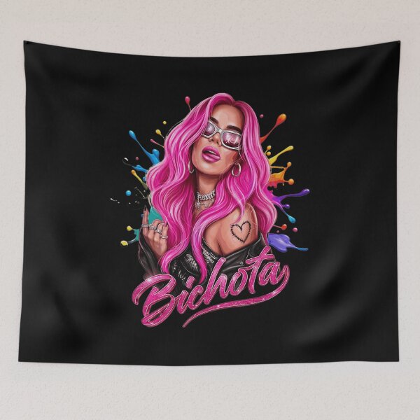 Item preview, Vibrant Pink Hair Pop Art Graphic Tee designed and sold by shaGorden32.