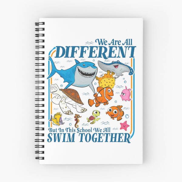 Item preview, Diverse School Ocean Friends Inspirational Quote designed and sold by PaisynnSeika.