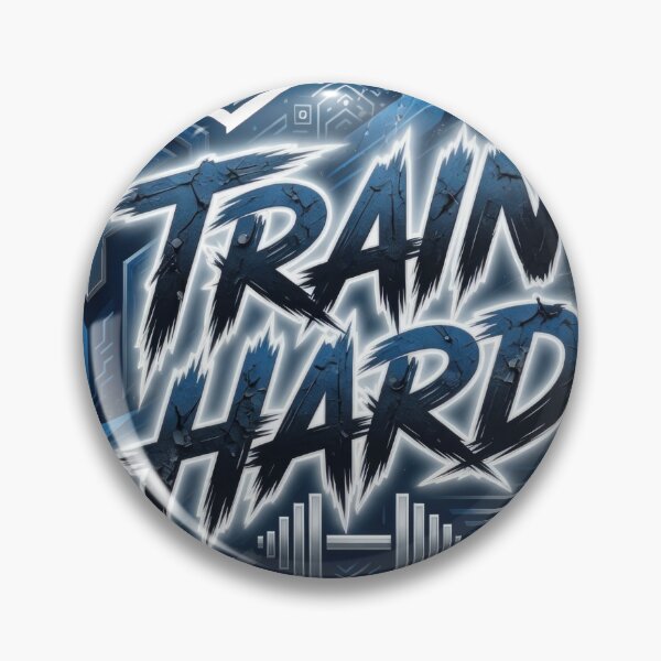 Item preview, Crisp Navy TRAIN HARD designed and sold by dazzlemakers.