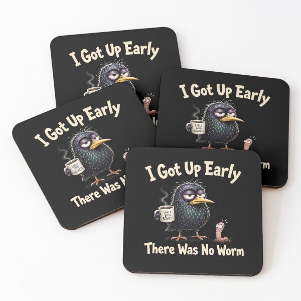 Item preview, I Got Up Early There Was No Worm designed and sold by TheEndDesign.
