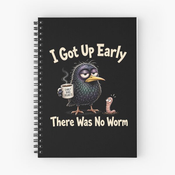 Item preview, I Got Up Early There Was No Worm designed and sold by TheEndDesign.