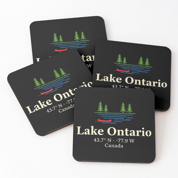 Item preview, Lake Ontario Vintage Retro Summer Design 22 designed and sold by LouisaOReilly.
