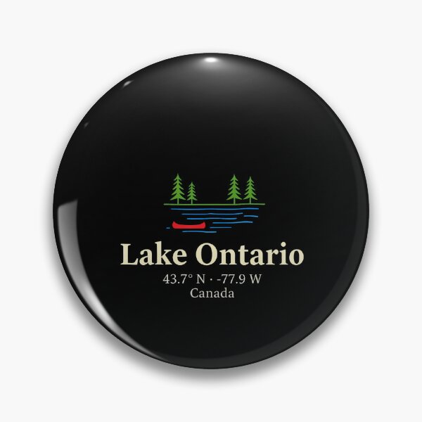Item preview, Lake Ontario Vintage Retro Summer Design 22 designed and sold by LouisaOReilly.
