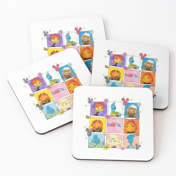 Item preview, Elemental Movie Characters Cute Art  designed and sold by PaisynnSeika.