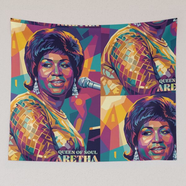 Item preview, Aretha Franklin Wpap Pop Art designed and sold by SiksisArt.