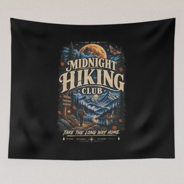Item preview, MIDNIGHT HIKING CLUB designed and sold by theOne_Design.