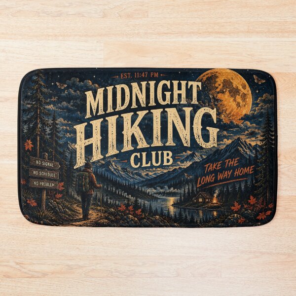 Item preview, MIDNIGHT HIKING CLUB designed and sold by theOne_Design.