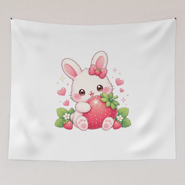 Item preview, Strawberry Bunny designed and sold by MySthore.