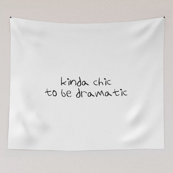 Item preview, Kinda Chic To Be Dramatic  designed and sold by The Turquoise Brush.