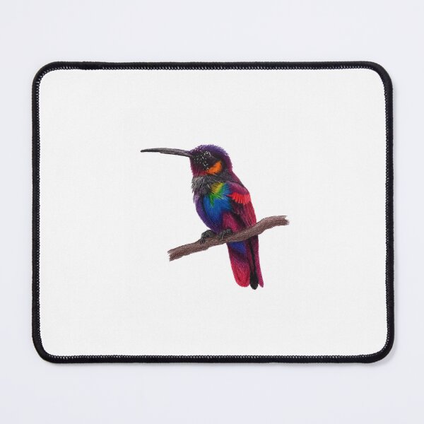 Item preview, Kingfisher drawn in Faber Castell Polychromos pencils designed and sold by ZoNixonArt.