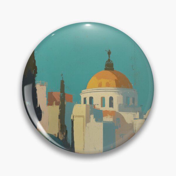 Item preview, Mexico City Street, Colorful Pastel Decor designed and sold by MarkedArtPrints.