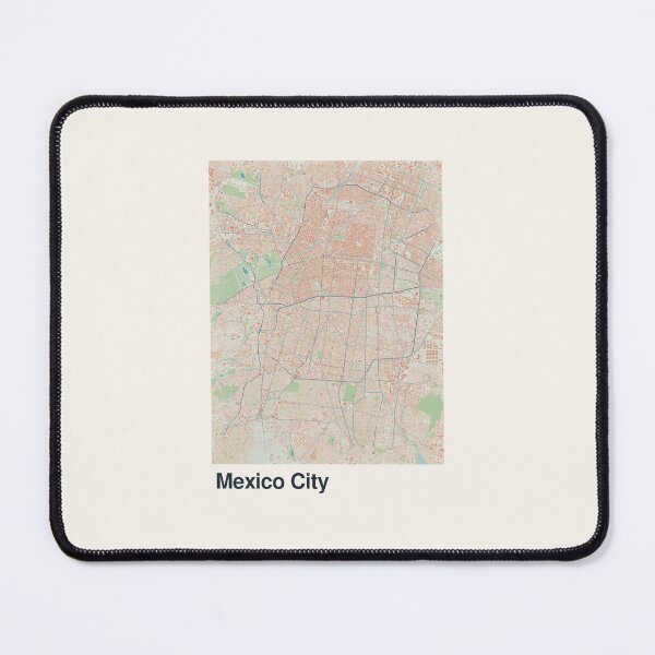 Item preview, Mexico City Minimalistic Map Art designed and sold by MapsNerd.