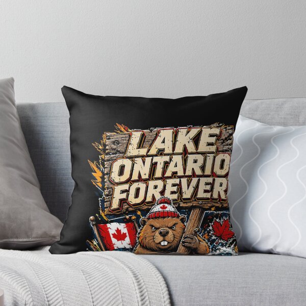 Item preview, Lake Ontario Forever Beaver Funny Canadian Design designed and sold by LouisaOReilly.