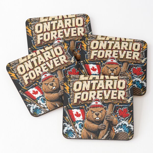 Item preview, Lake Ontario Forever Beaver Funny Canadian Design designed and sold by LouisaOReilly.
