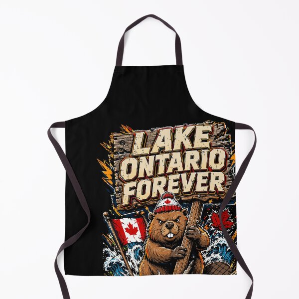 Item preview, Lake Ontario Forever Beaver Funny Canadian Design designed and sold by LouisaOReilly.
