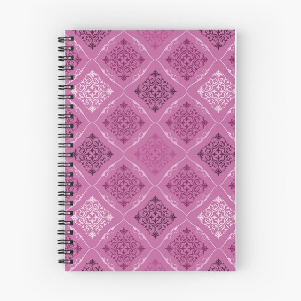 Item preview, Magenta Damask Seamless Pattern with Curved Ornamental Lines designed and sold by PowerAntShop.