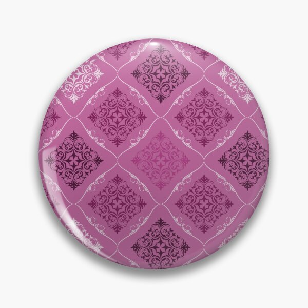 Item preview, Magenta Damask Seamless Pattern with Curved Ornamental Lines designed and sold by PowerAntShop.
