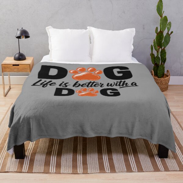 Item preview, Life Is Better With A Dog Shirt | Paw Print Design designed and sold by MOCH- ART.