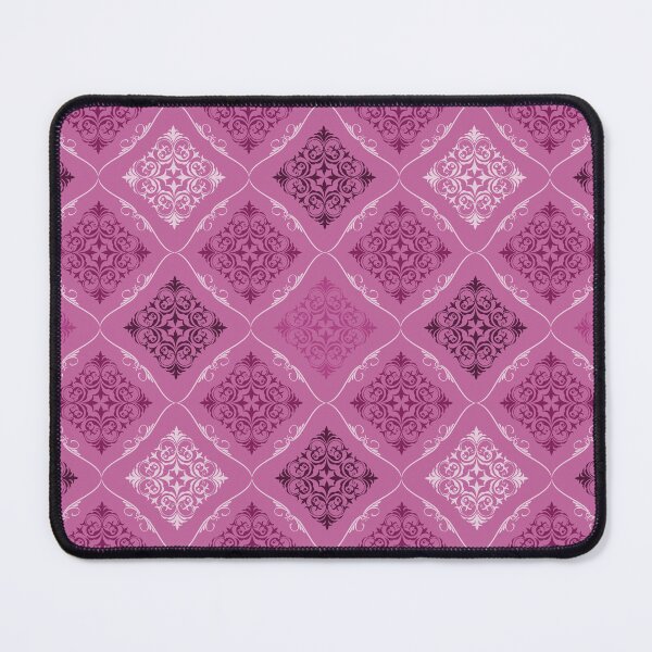 Item preview, Magenta Damask Seamless Pattern with Curved Ornamental Lines designed and sold by PowerAntShop.