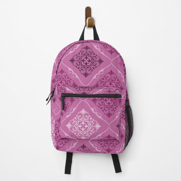 Item preview, Magenta Damask Seamless Pattern with Curved Ornamental Lines designed and sold by PowerAntShop.