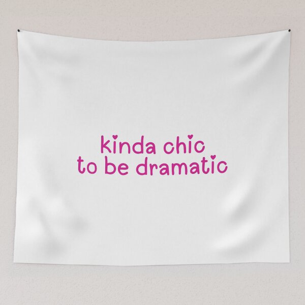 Item preview, Kinda Chic To Be Dramatic  designed and sold by The Turquoise Brush.