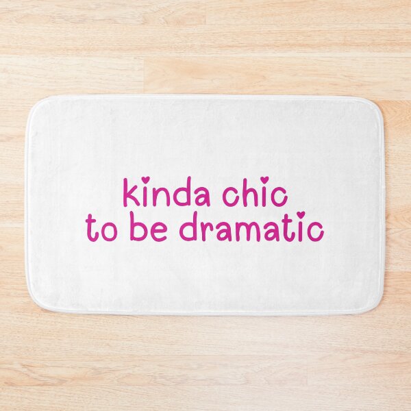 Item preview, Kinda Chic To Be Dramatic  designed and sold by The Turquoise Brush.
